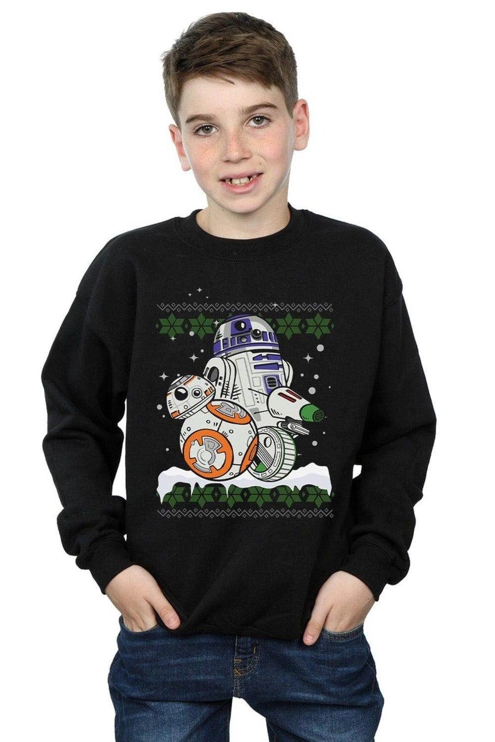 

Скайуокер. Восхождение. Рождественский свитшот Star Wars, черный