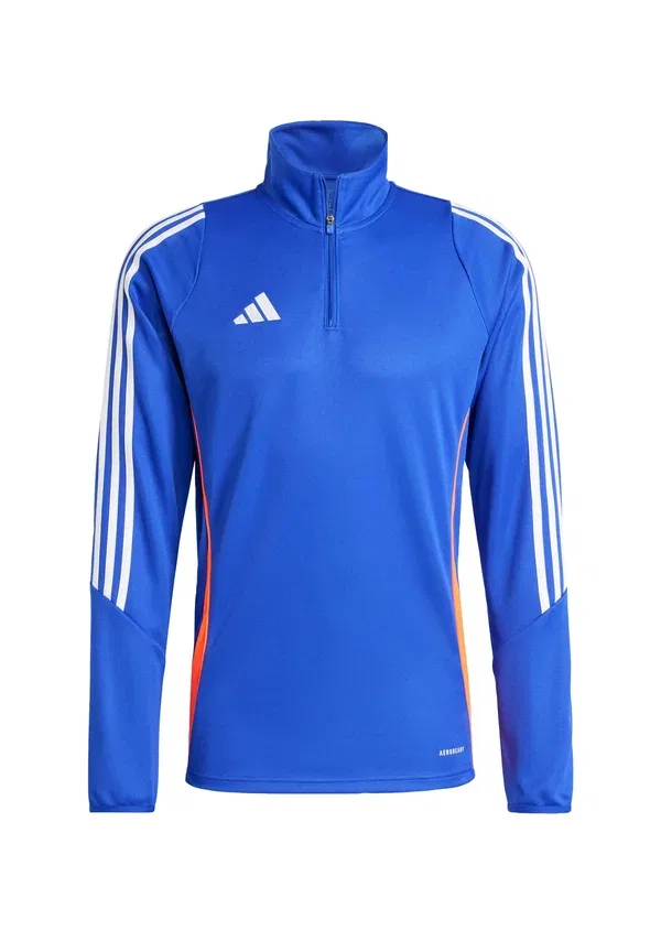 Тренировочная футболка с длинным рукавом Adidas Performance Tiro24, цвет ярко-синий/белый/солнечный красный — фото 4