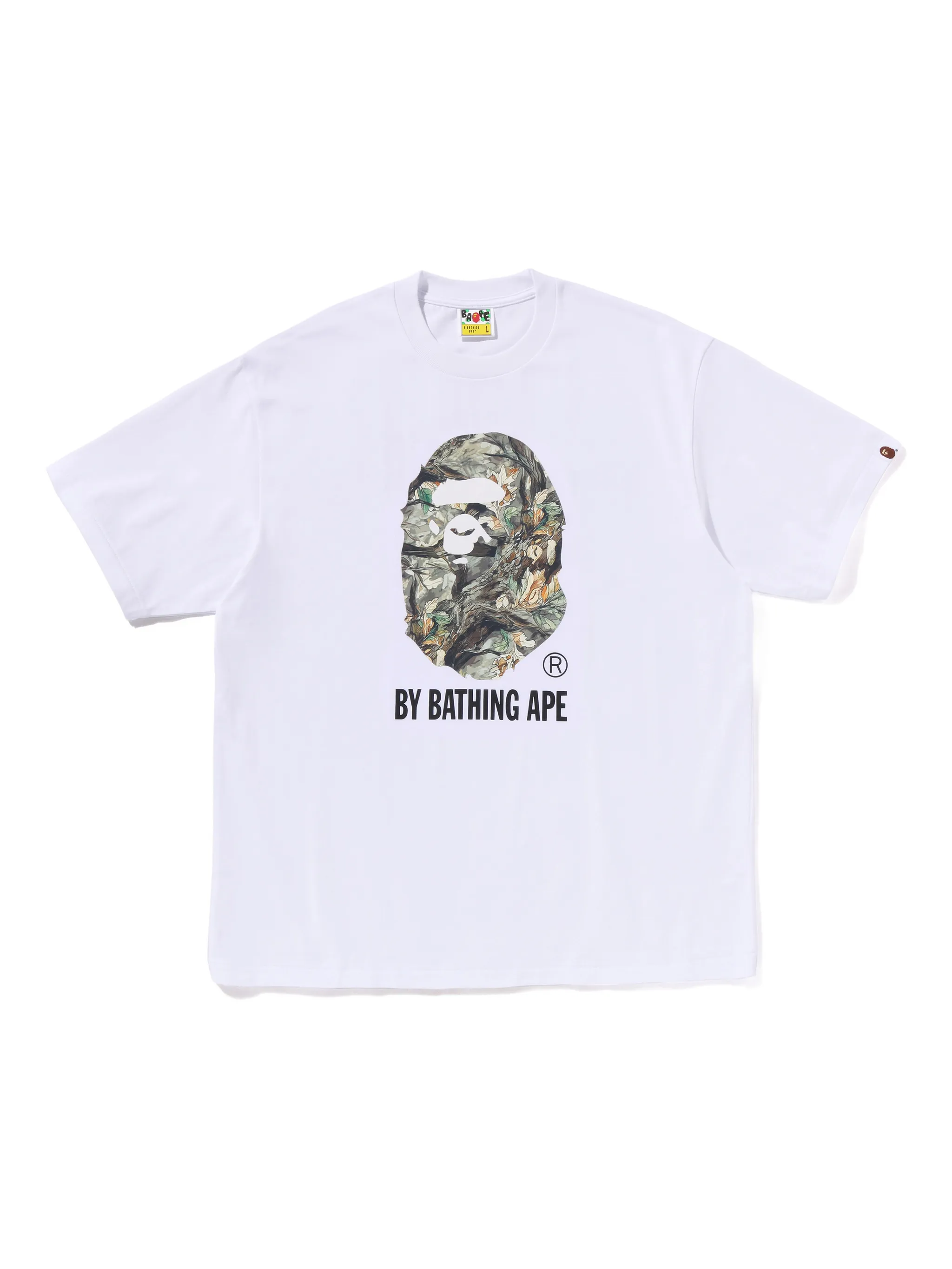 

Камуфляжная футболка A Bathing Ape, белый