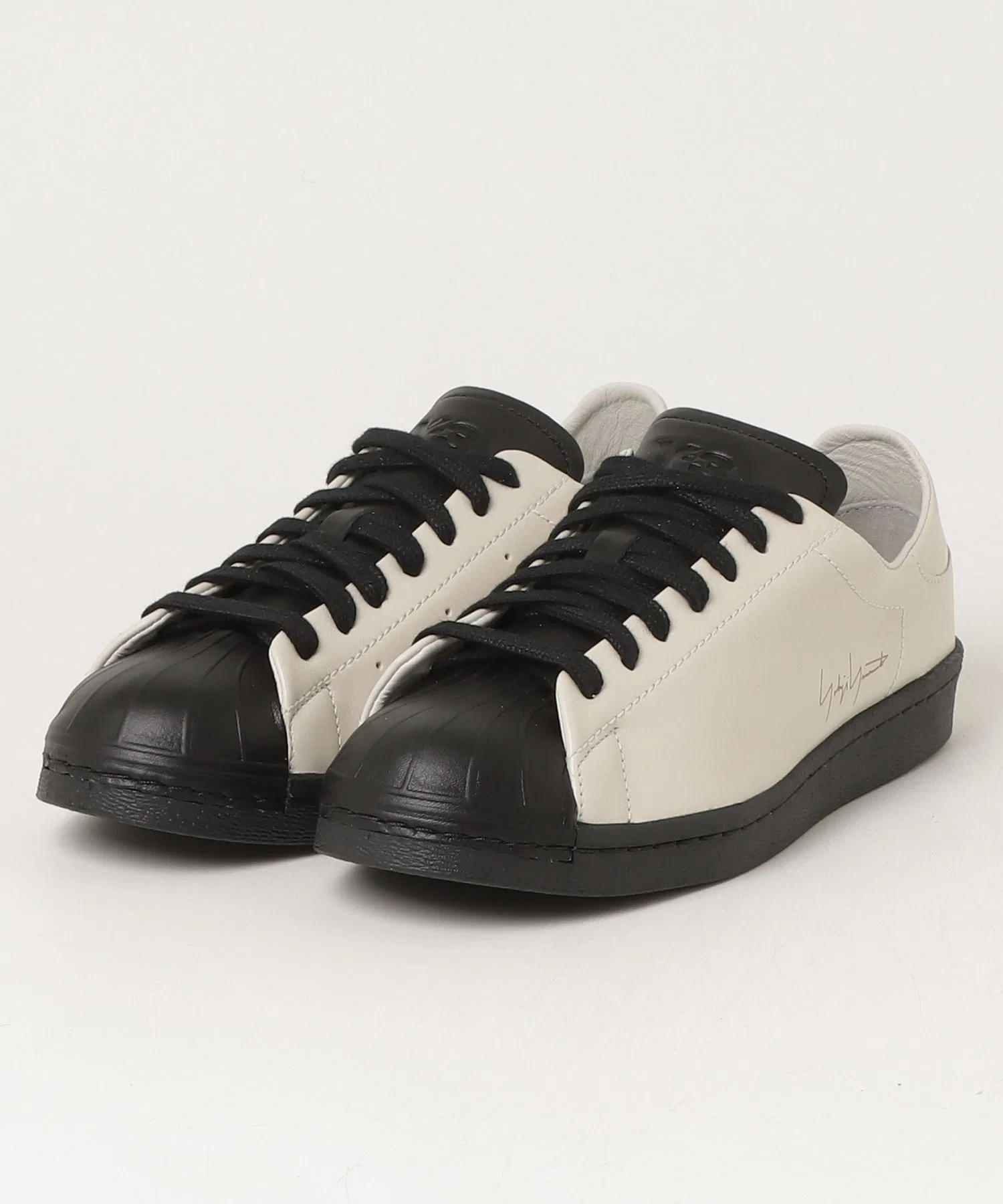 Унисекс кроссовки Y-3 SUPERSTAR кожаные белые — фото 4
