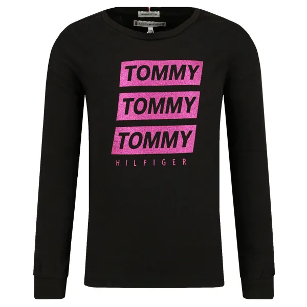 

Блузка стандартного кроя Tommy Hilfiger, черный