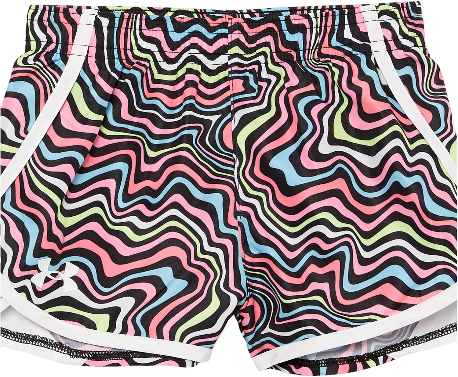 Under Armour майка с короткими рукавами и шорты для мальчиков, легкие и дышащие, Solar Pink Su22 — фото 4