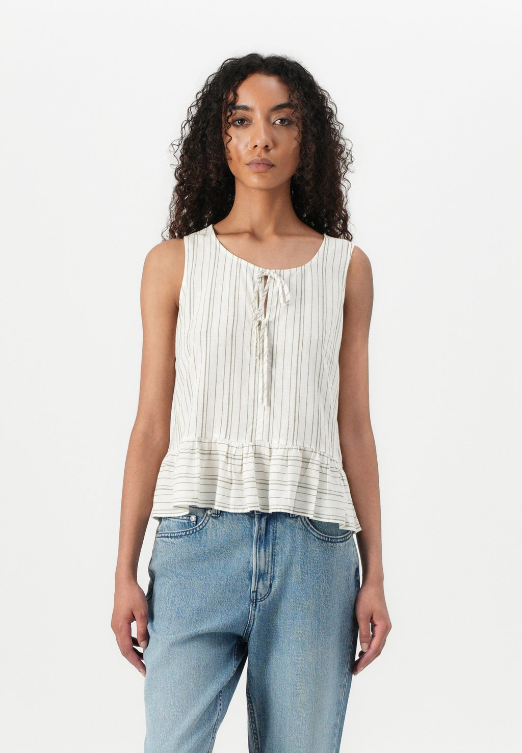 

Блуза MIX WITH BOWS - Top TOM TAILOR DENIM, мультиколор