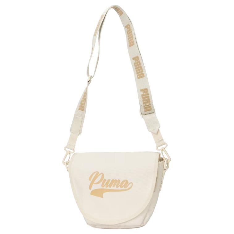 

Сумка через плечо из ткани, обычная женская, цвет экрю PUMA, Ecru