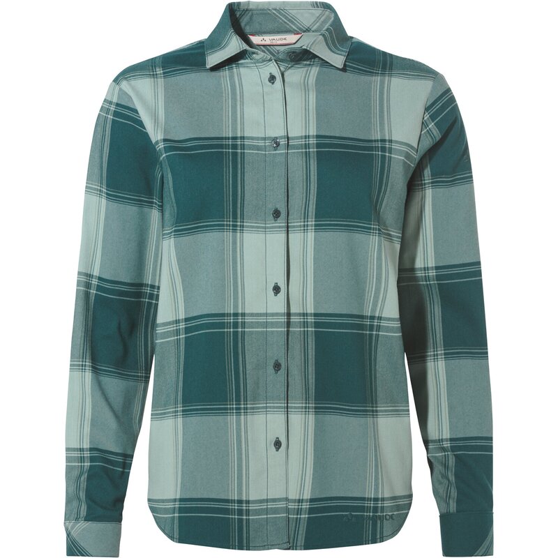 

Shirt wo farsund ls shirt iii Vaude, цвет deep pond