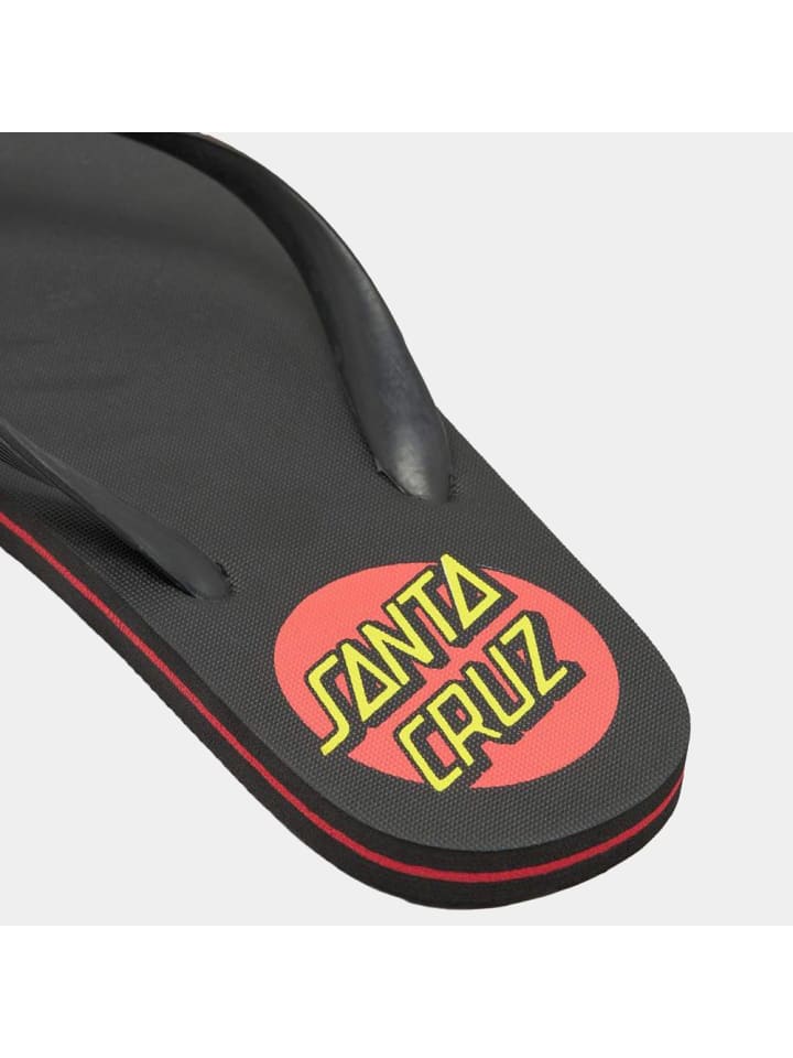 

Santa Cruz Купальные трусики-стринги "Classic Dot Thong" черного цвета