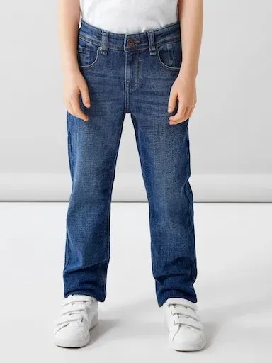 

Name It Прямые джинсы "NKMRYAN STRAIGHT JEANS 2520-EL NOOS", синий