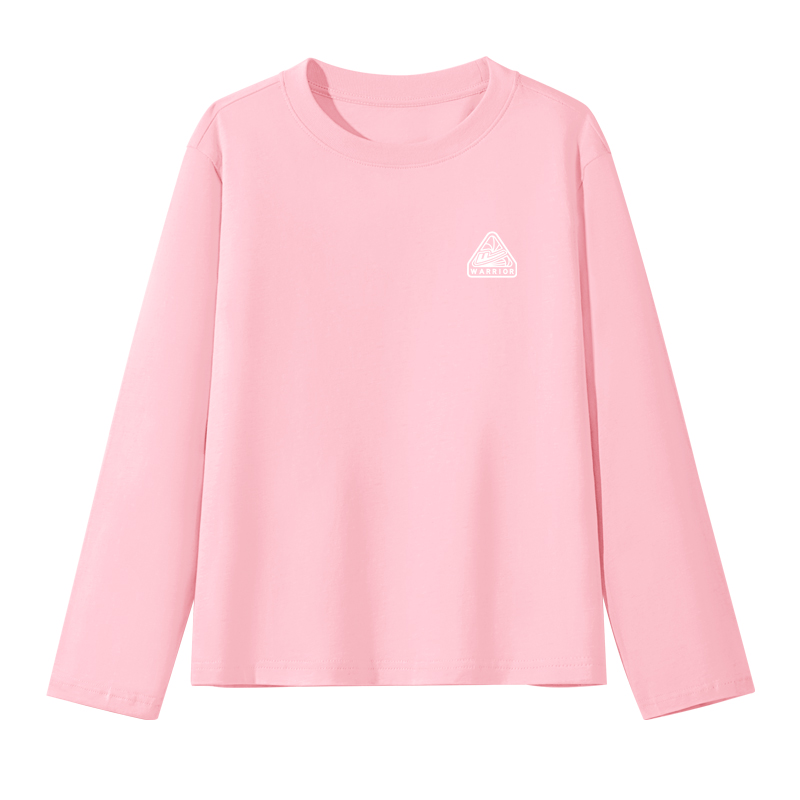 

Футболка для детей Crew Neck Moderate WARRIOR, розовый/h белый triangle logo k