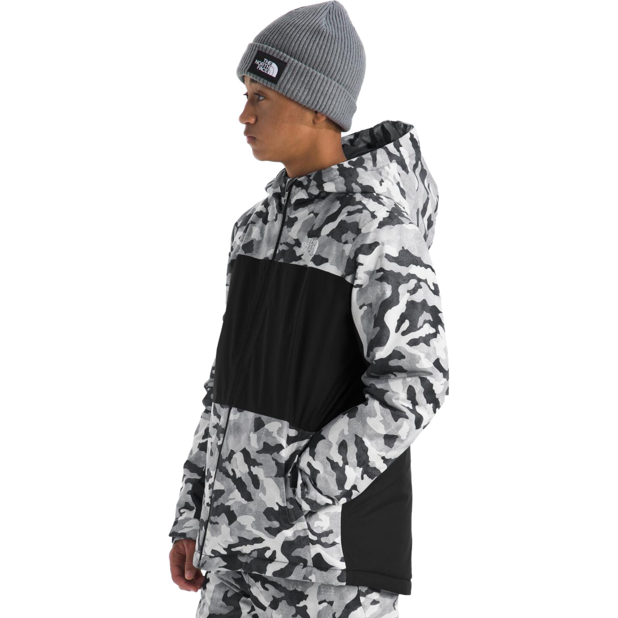 Детская утепленная куртка Freedom The North Face, Smoked Pearl TNF Camo Small Print — фото 2