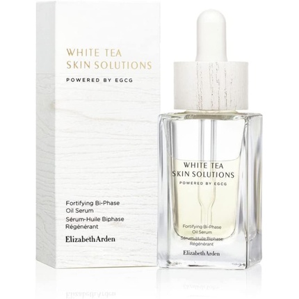 

White Tea Skin Solution, укрепляющая двухфазная масляная сыворотка, 30 мл, Elizabeth Arden