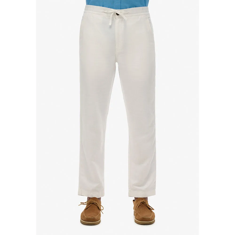 

Брюки Superdry Merchant Linen, белый