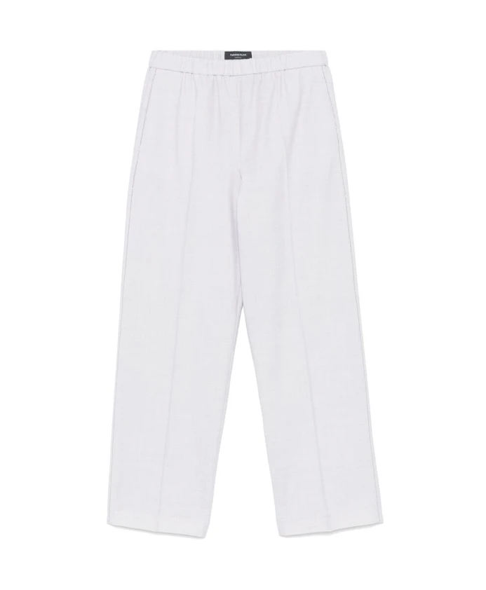 

Светло-Серые брюки с эластичным поясом Fabiana Filippi, серый