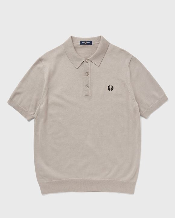 

Поло Fred Perry Classic Knitted Shirt, цвет s56 dark oatmeal