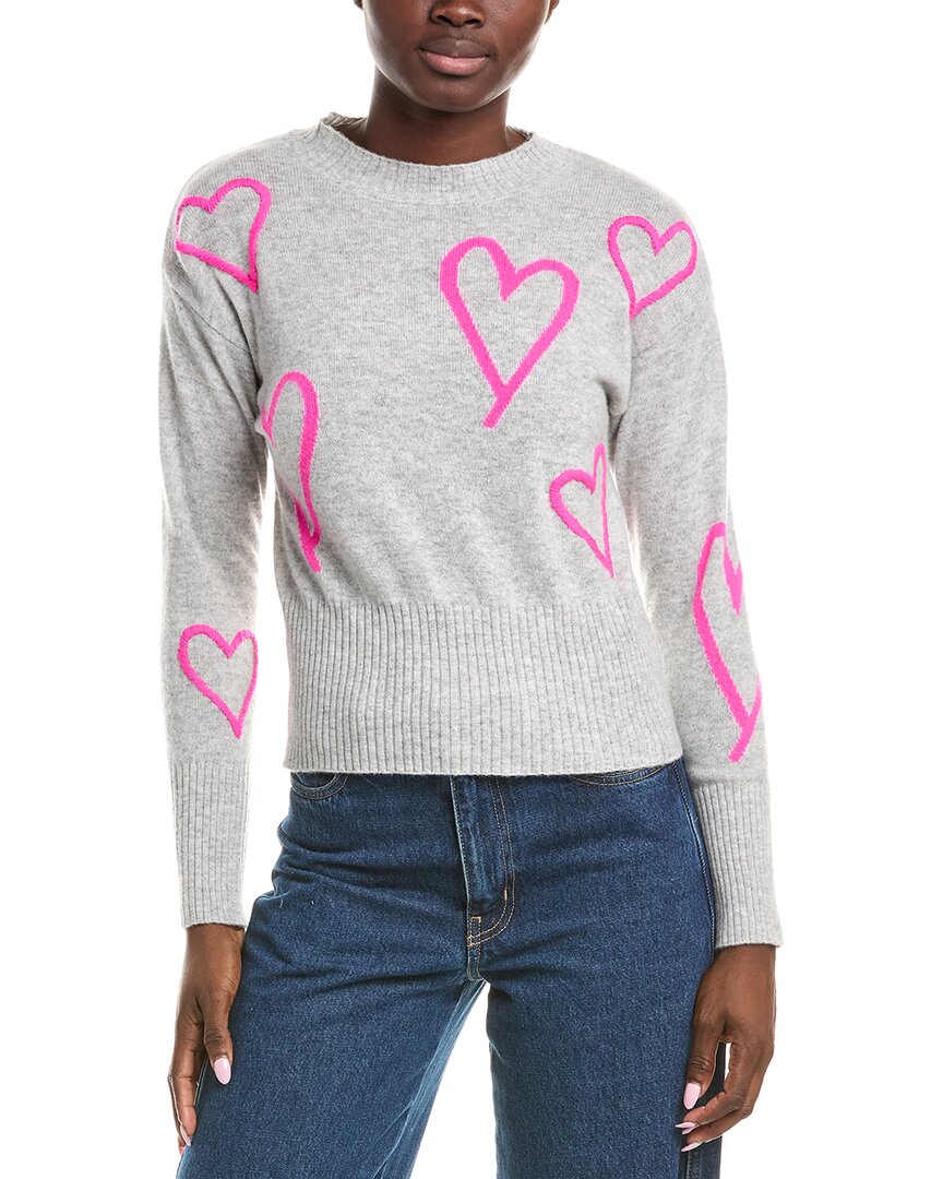 

Валентина кашемировый свитер Brodie Cashmere, серый