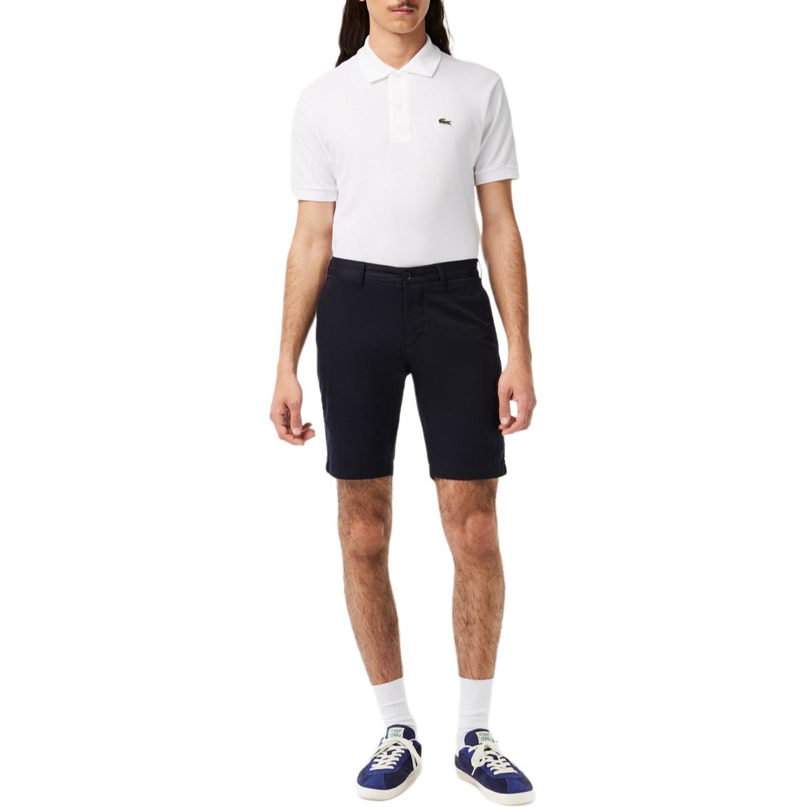 LACOSTE Повседневные шорты мужские морской синий — фото 3