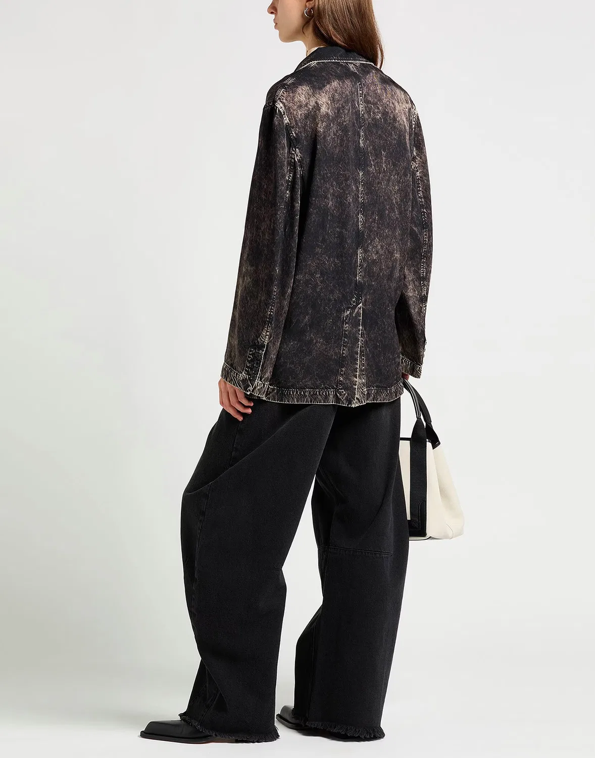 Блейзер ACNE STUDIOS черный — фото 3