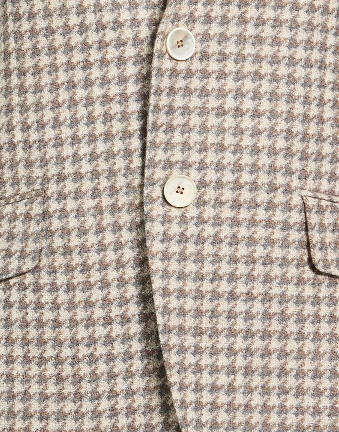 Блейзер однобортный фланелевый ETRO бежевый — фото 4