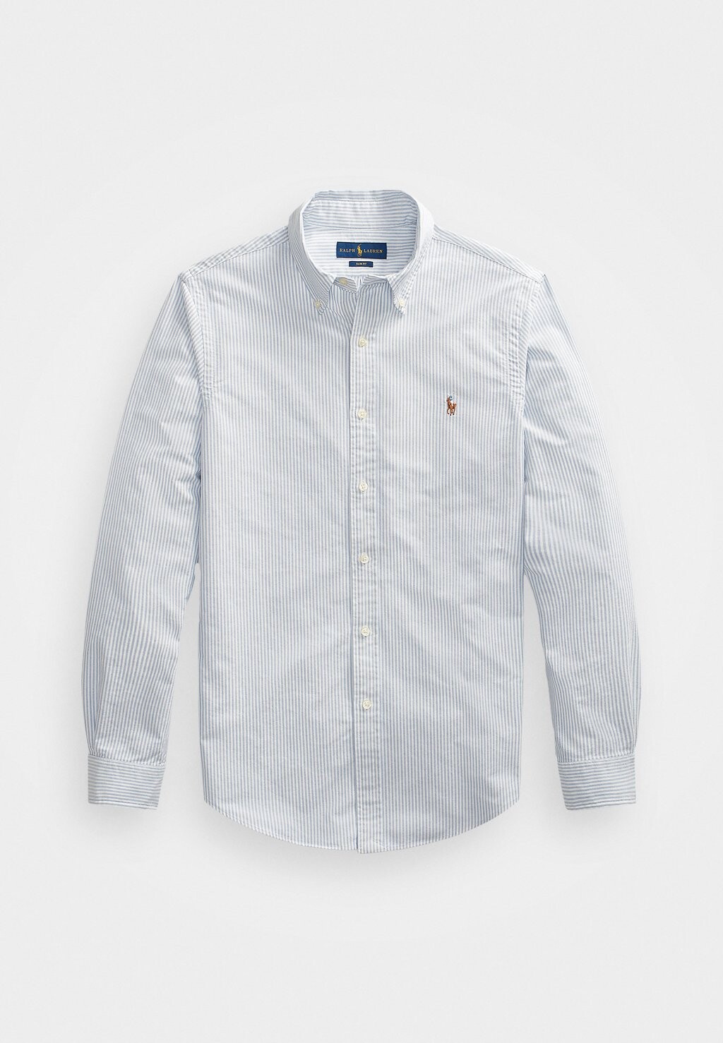 Рубашка SLIM FIT OXFORD SHIRT Polo Ralph Lauren, синий/белый — фото 4