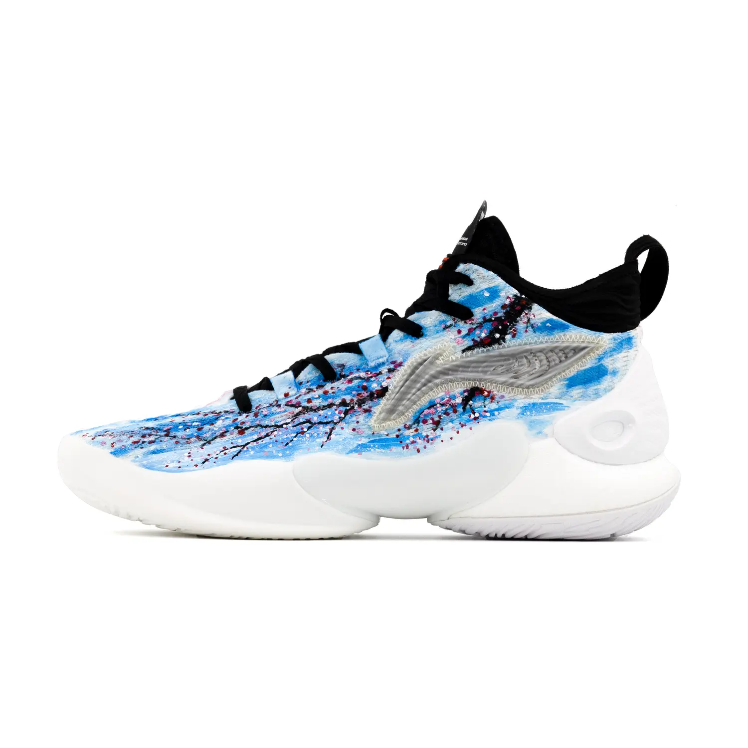 

LINING YuShuai 18 амортизирующие нескользящие износостойкие баскетбольные кроссовки mid-top мужские blue pink