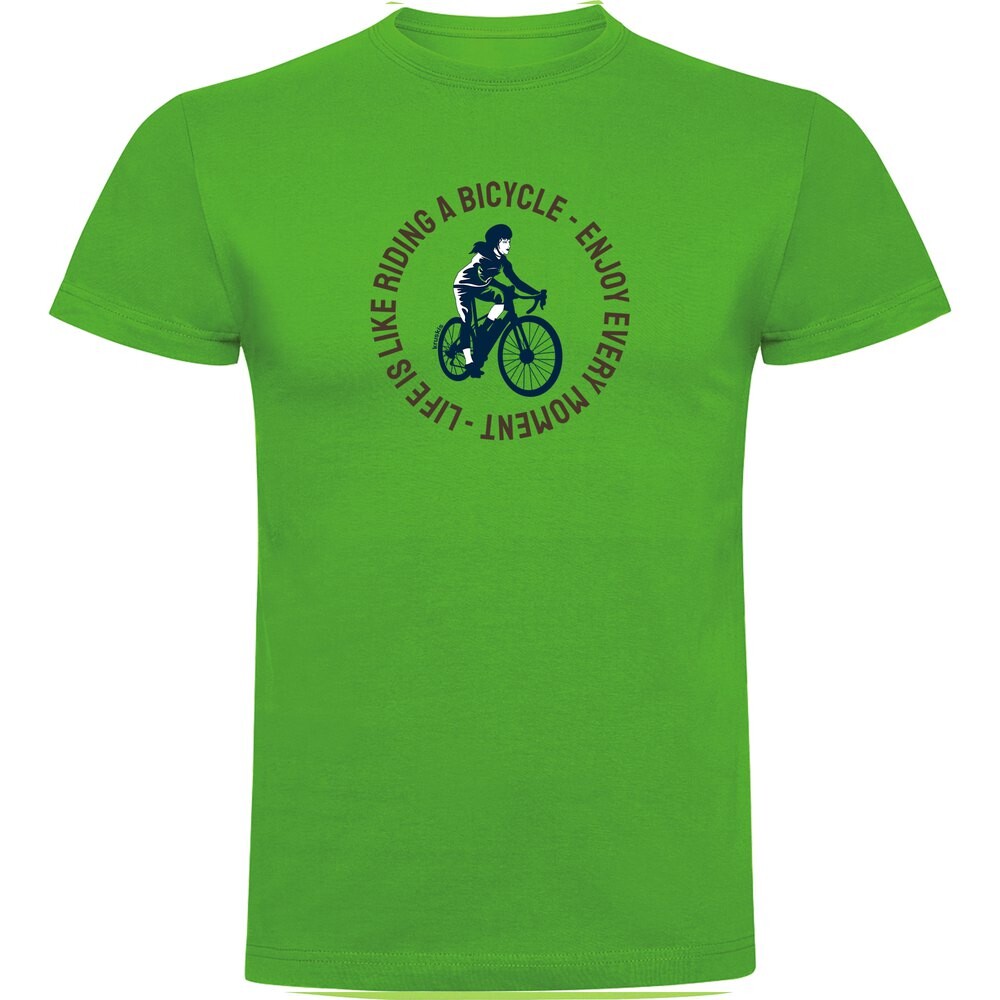 

Футболка Kruskis Life Is Like Riding, зеленый