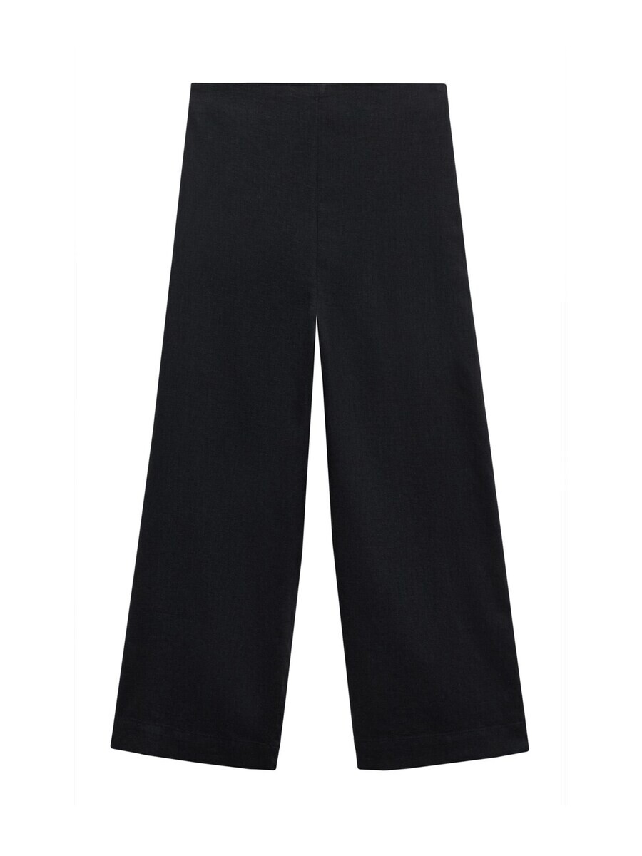 

Тканевые брюки MANGO Loose fit Pants Linovis, черный