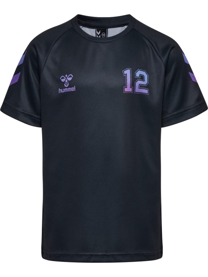 

Рубашка Shimmer T-Shirt S/S черного цвета Hummel