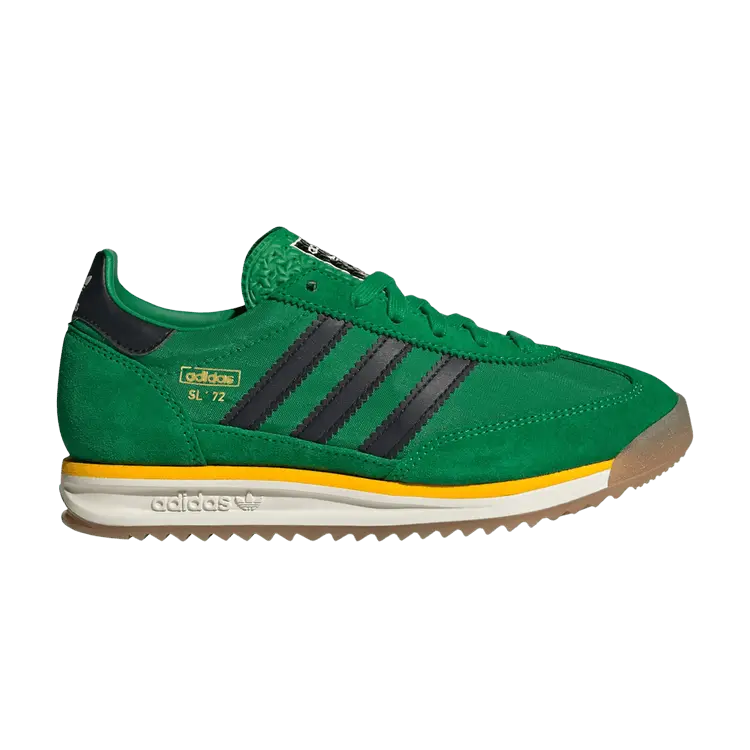 

Кроссовки adidas SL72 RS J 'Green Black', зеленый