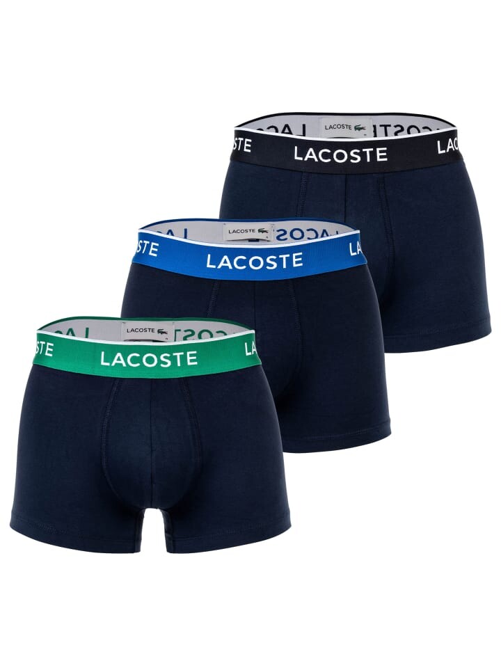 

Боксеры Lacoste short 3er Pack, цвет blau/grün