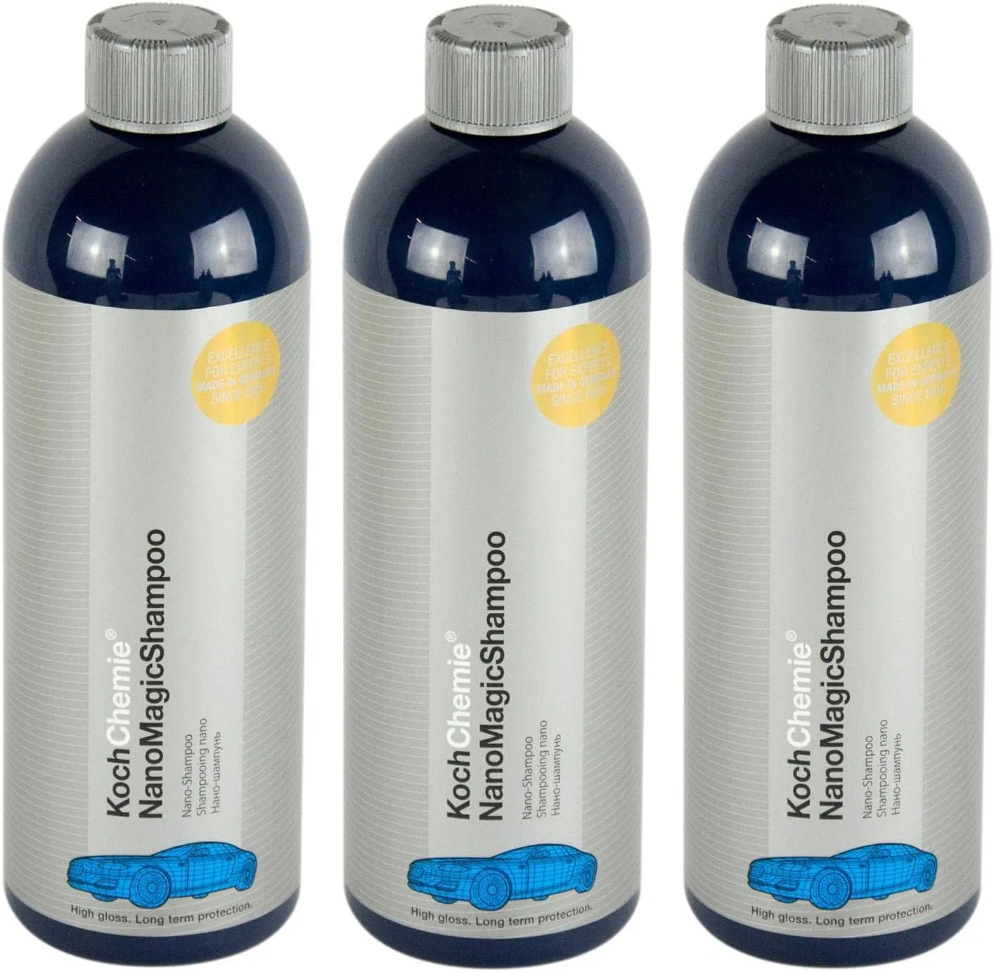 Автомобильный шампунь Koch Chemie Nano Magic Shampoo, 3 x 750 мл Koch