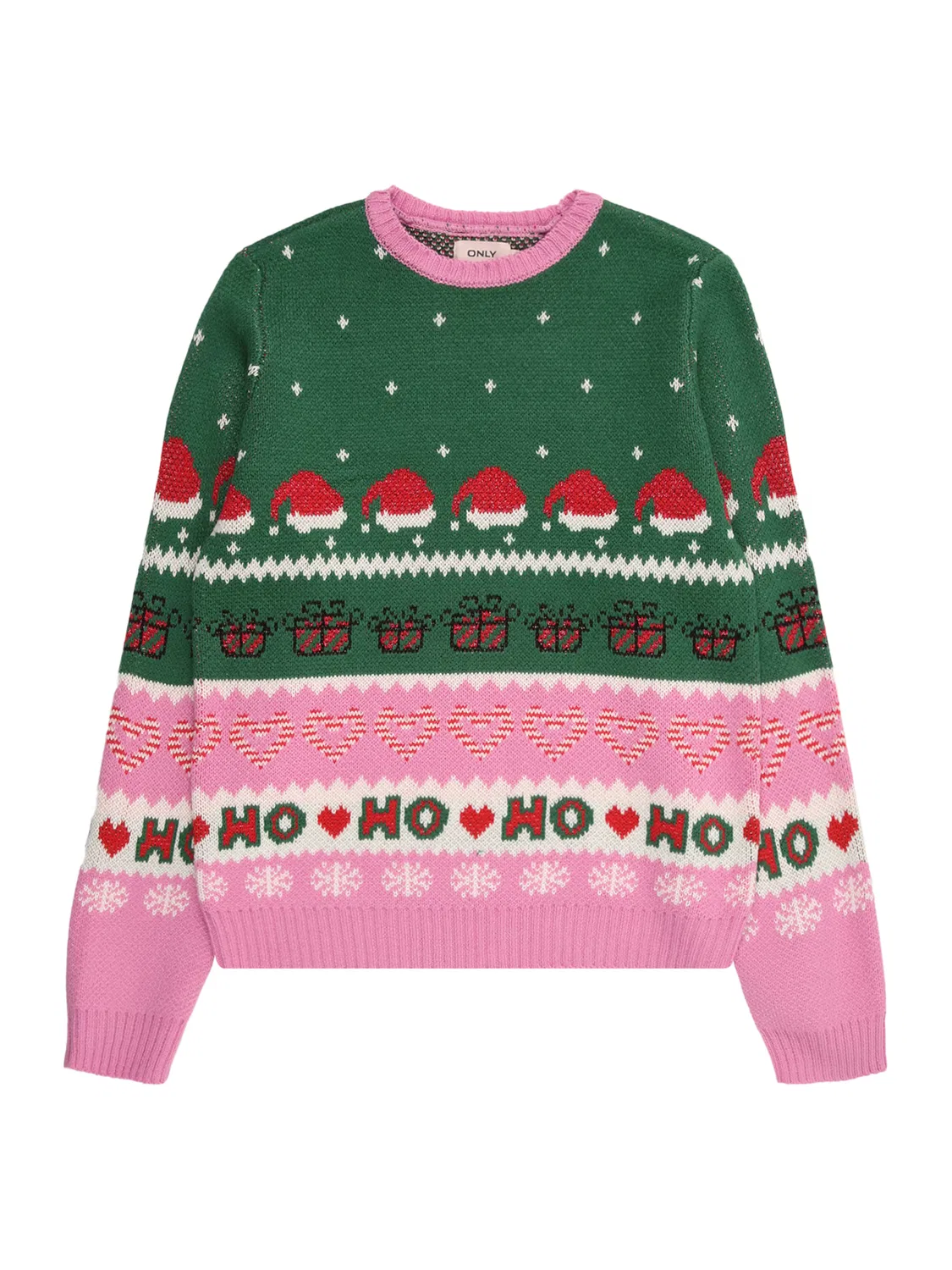 Свитер 'KOGHoho Xmas' Only Girls, Eosin