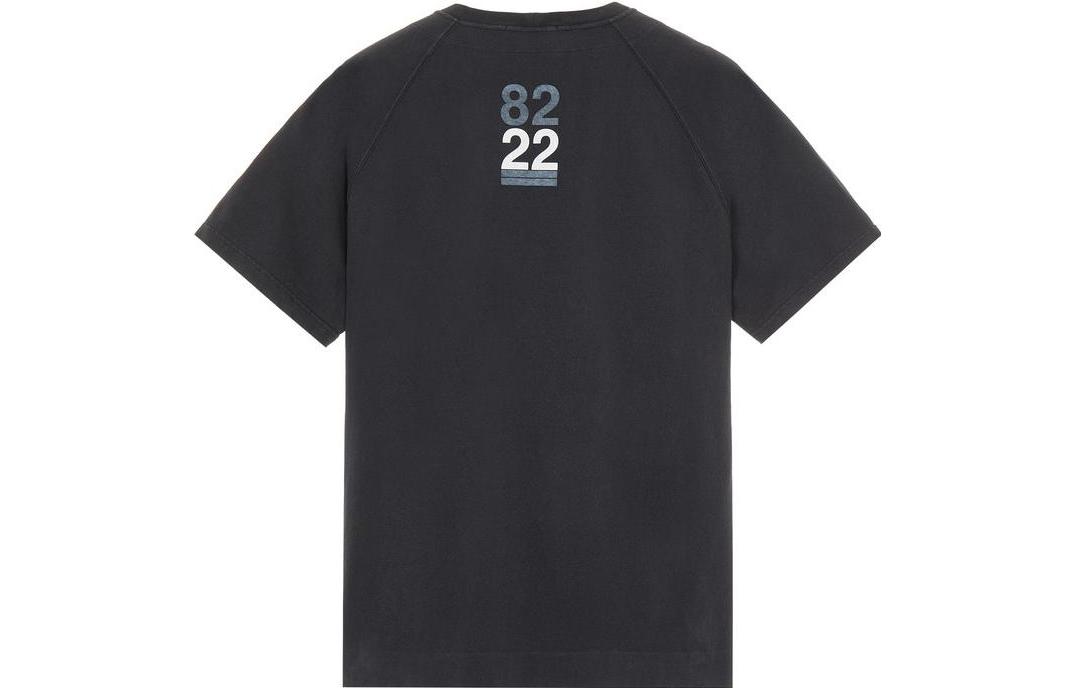 

STONE ISLAND Футболка из коллекции 40-летия, мужская, черная