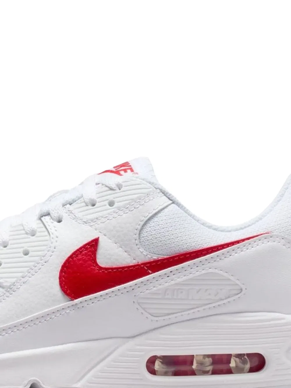 Кроссовки Air Max 90 на шнуровке Nike, белый — фото 2