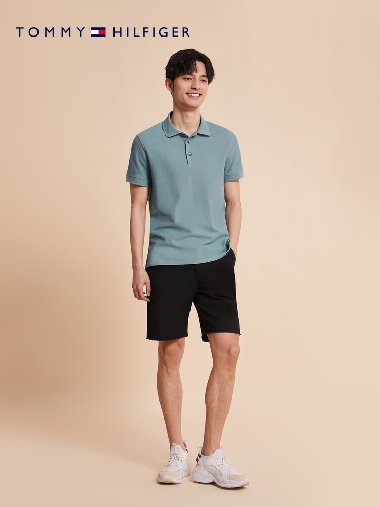 

Футболка мужская Tommy Hilfiger из чистого хлопка, хаки