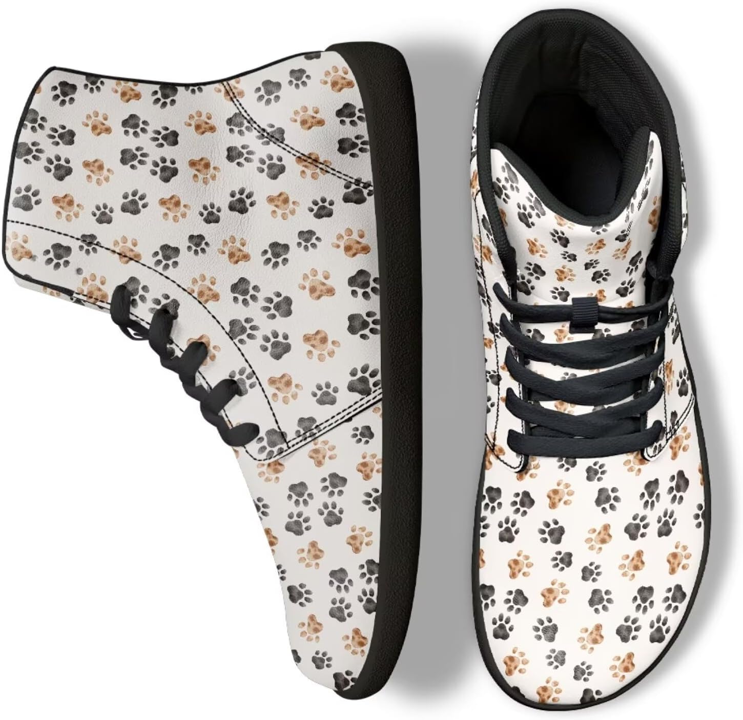 

Высокие кеды Binienty для мужчин и женщин, коричневый