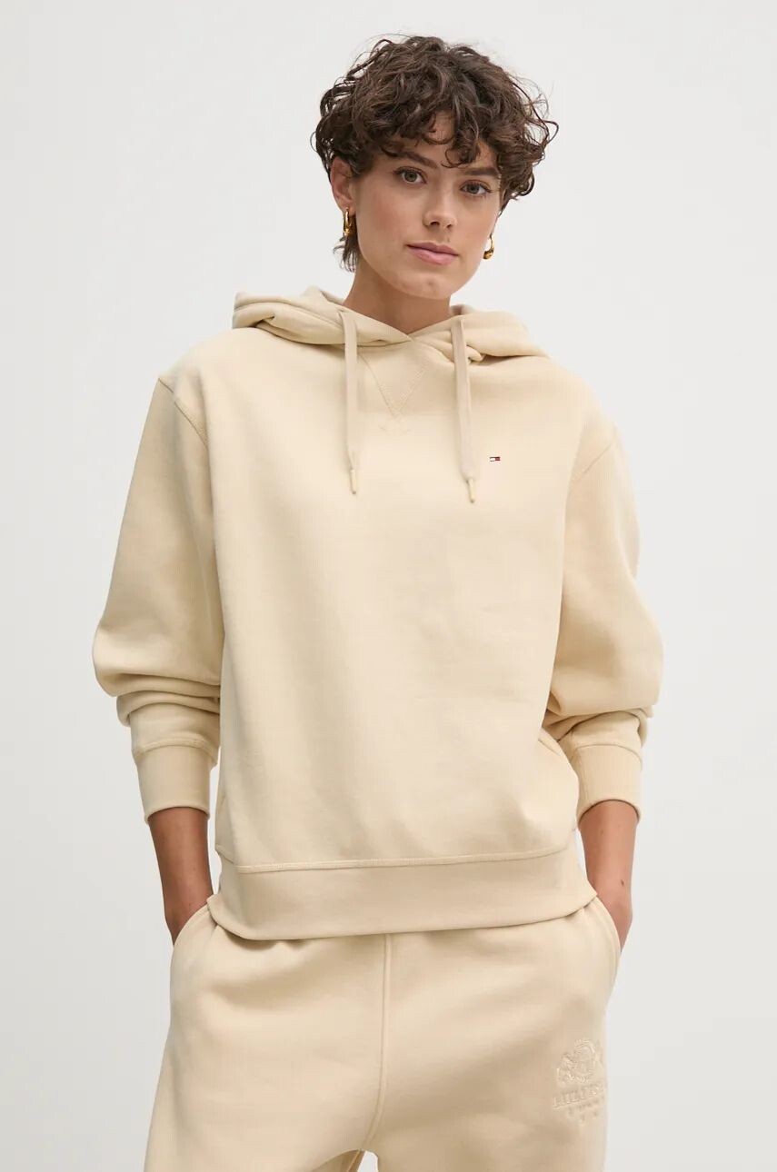 

Хлопковая толстовка Tommy Hilfiger, бежевый