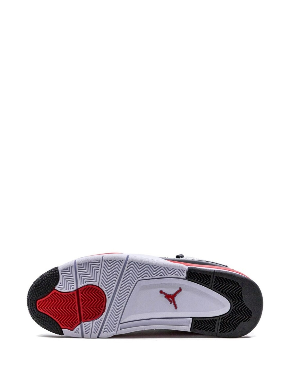 Кроссовки Jordan Air Jordan Dub Zero, белый/черный/красный — фото 4