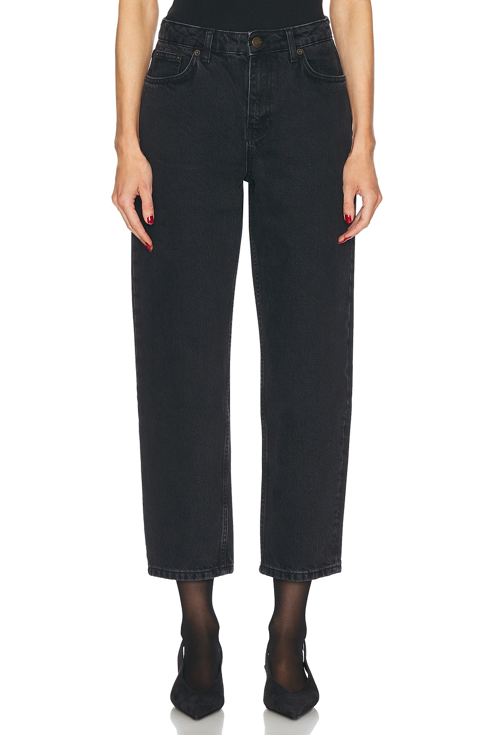 

Джинсы Allison 30 укороченные Skall Studio, Vintage Black