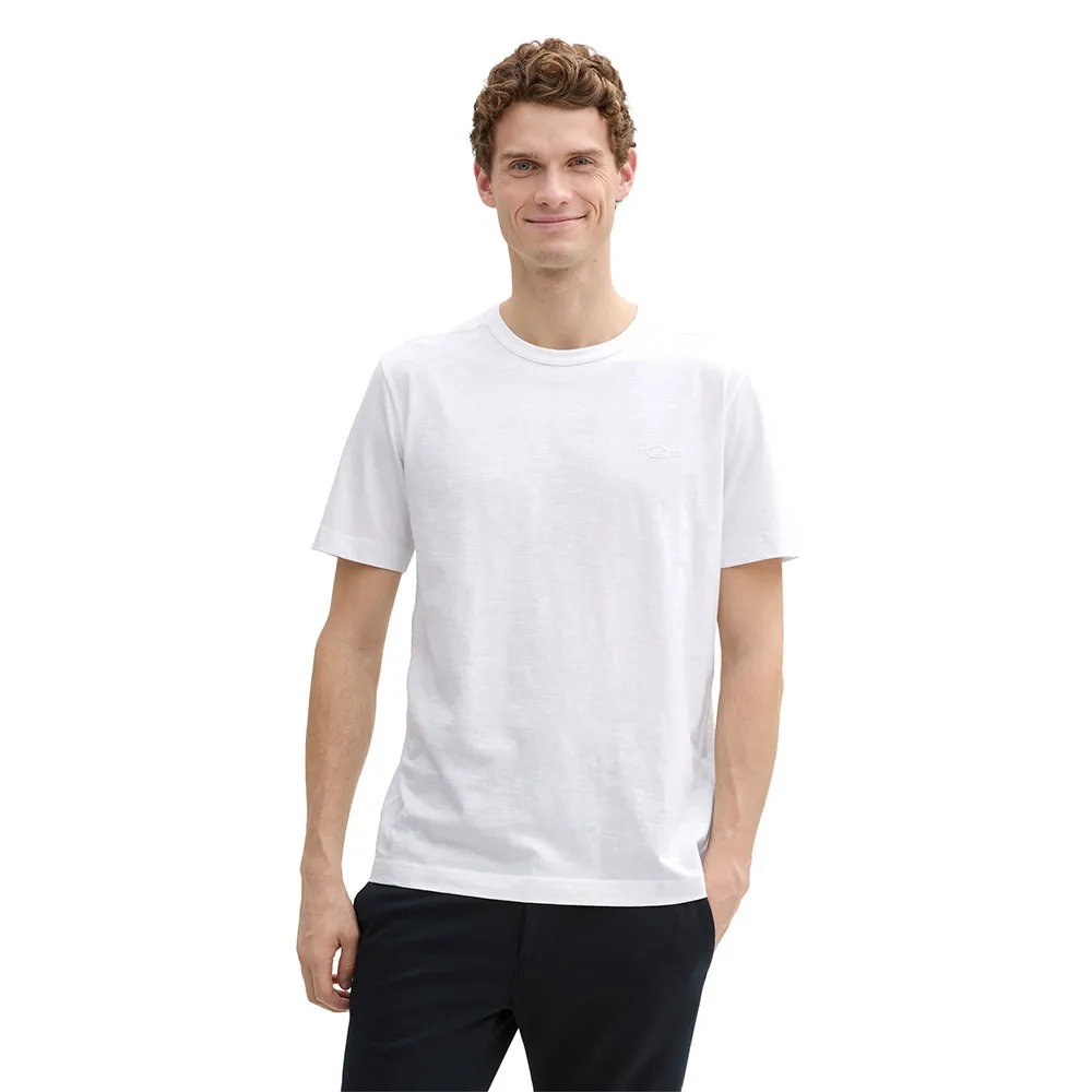 

Футболка с коротким рукавом Tom Tailor Basic Print, белый