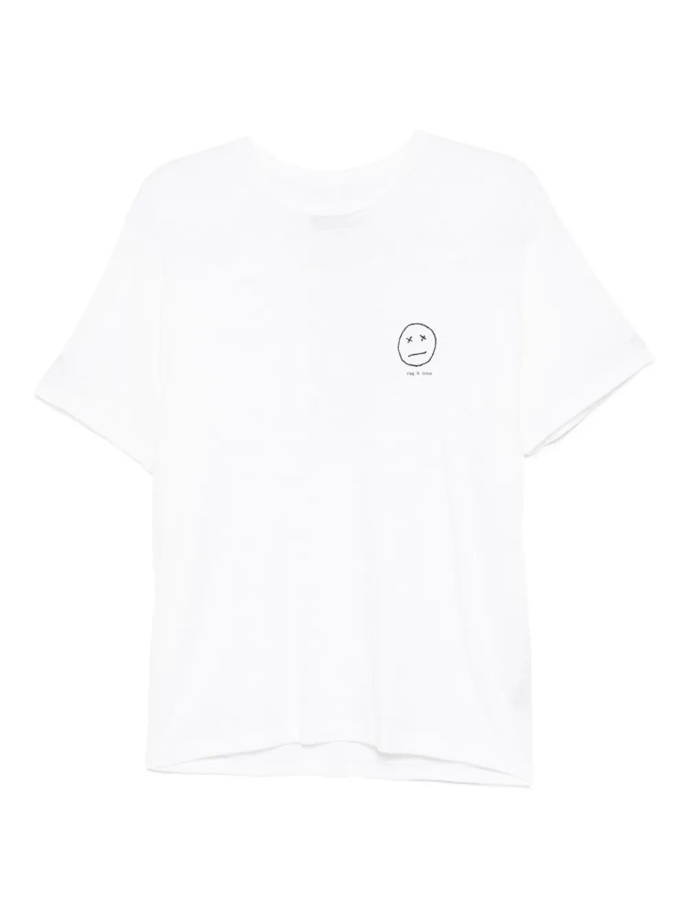 

Футболка с принтом rag & bone, белый