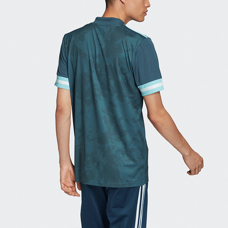 Футболка Аргентина мужская бирюзовая Adidas, бирюзовый — фото 4