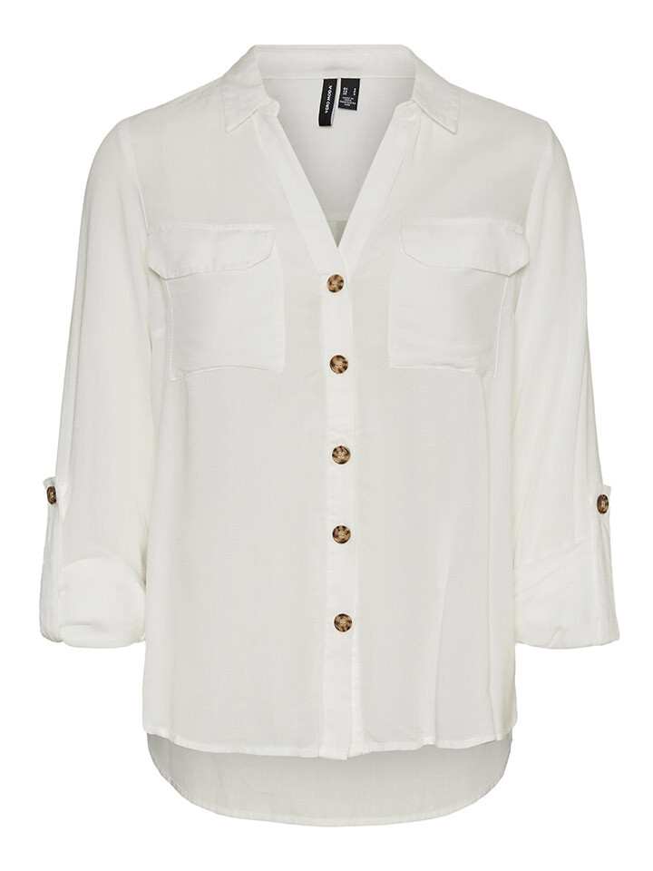 

Блуза Vero Moda Bumpy, белый