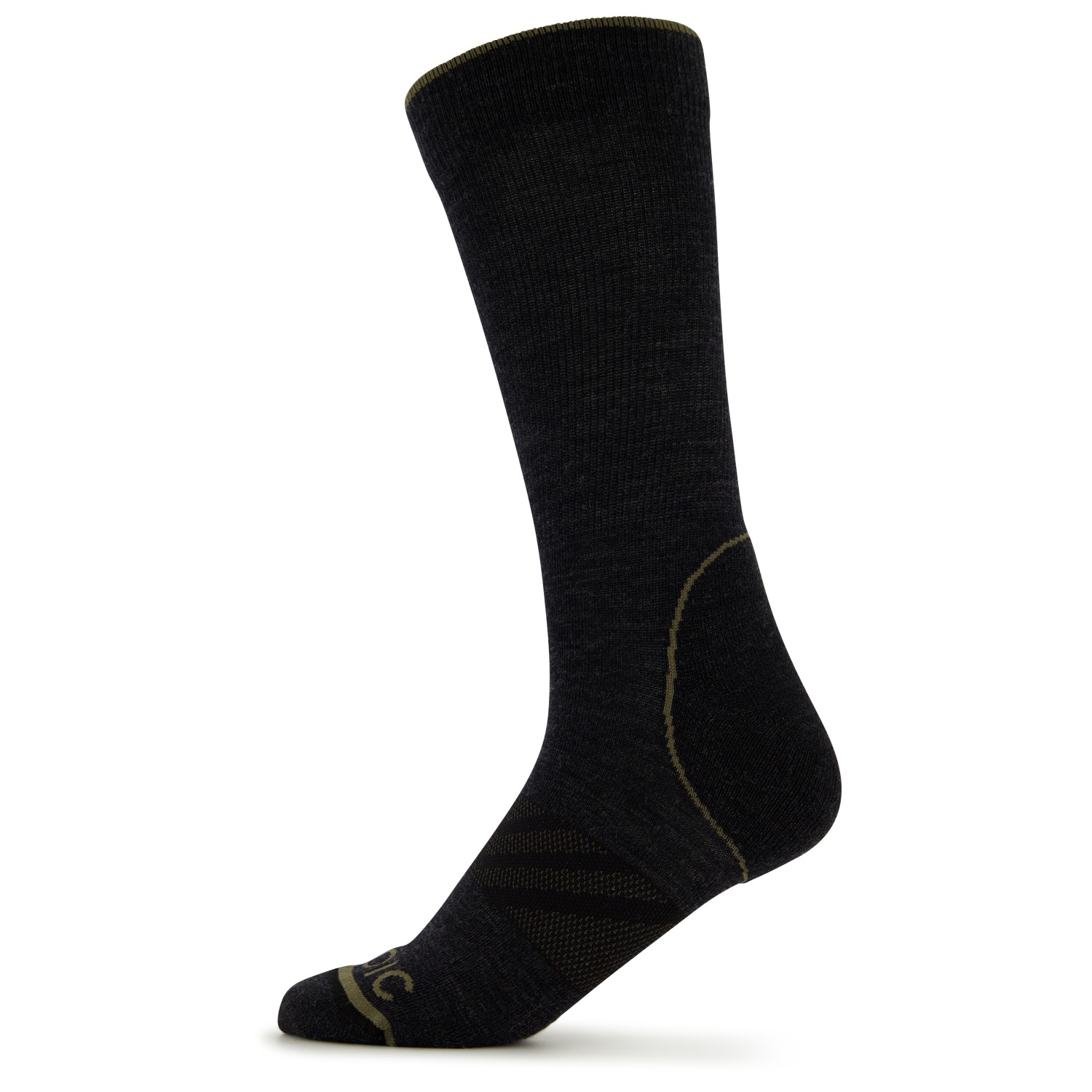 

Походные носки Stoic Merino Outdoor Crew Socks Tech, цвет Anthracite Melange