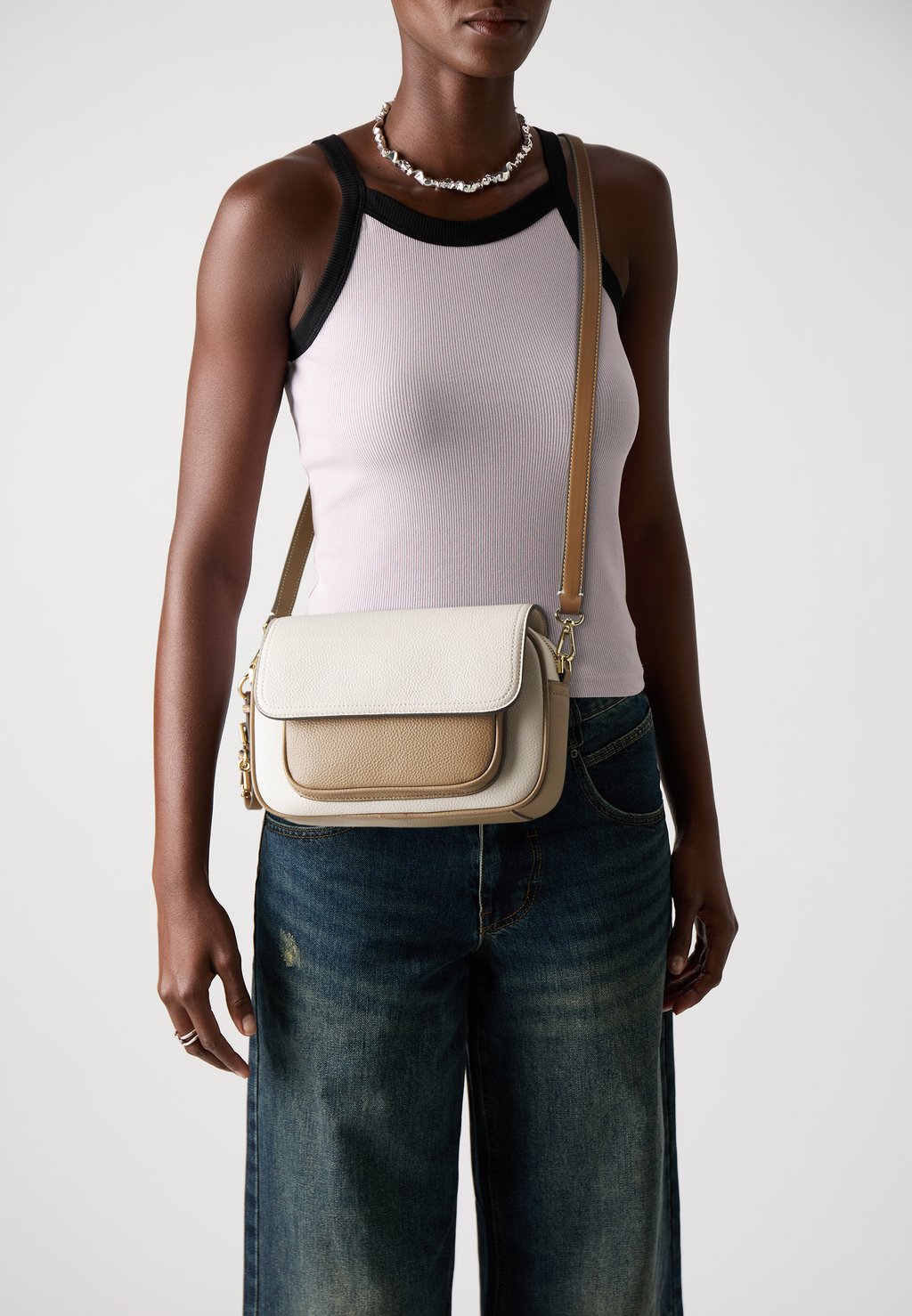 

Сумка через плечо CROSS BAG RAYA - Across body bag PARFOIS, бежевый