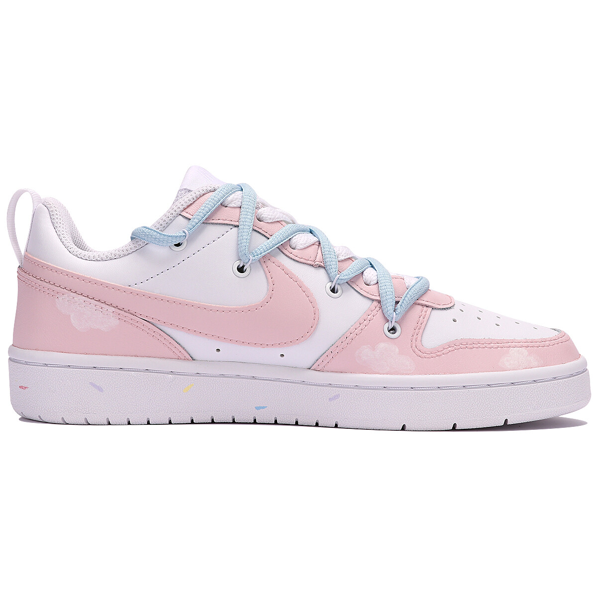 

Женские кроссовки для скейтбординга Nike Court Borough, Pink and Blue