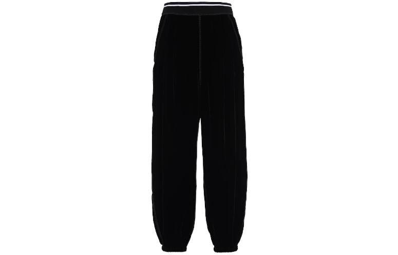 

Трикотажные спортивные штаны женские черные Miu Miu