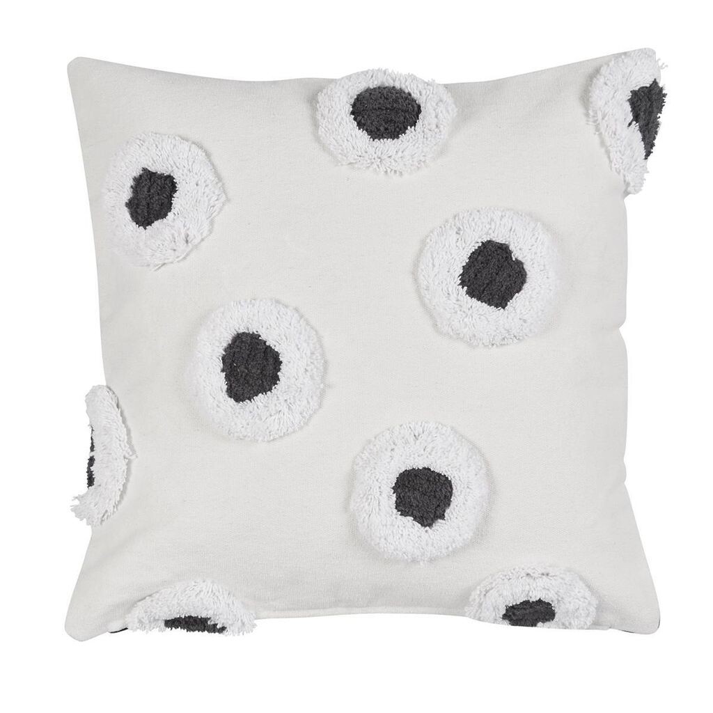 

Декоративная подушка Stripe and Eye Cushion 50 x 50 см натуральный Beddinghouse