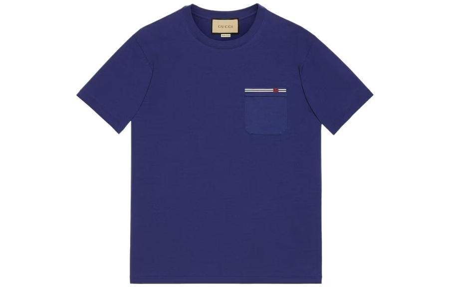 

GUCCI Мужская футболка, цвет Blue