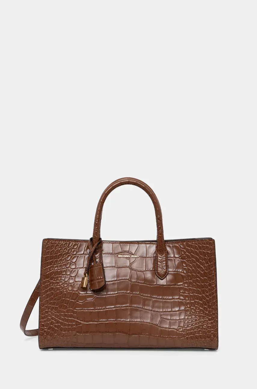 

Кожаная сумочка MICHAEL Michael Kors, коричневый