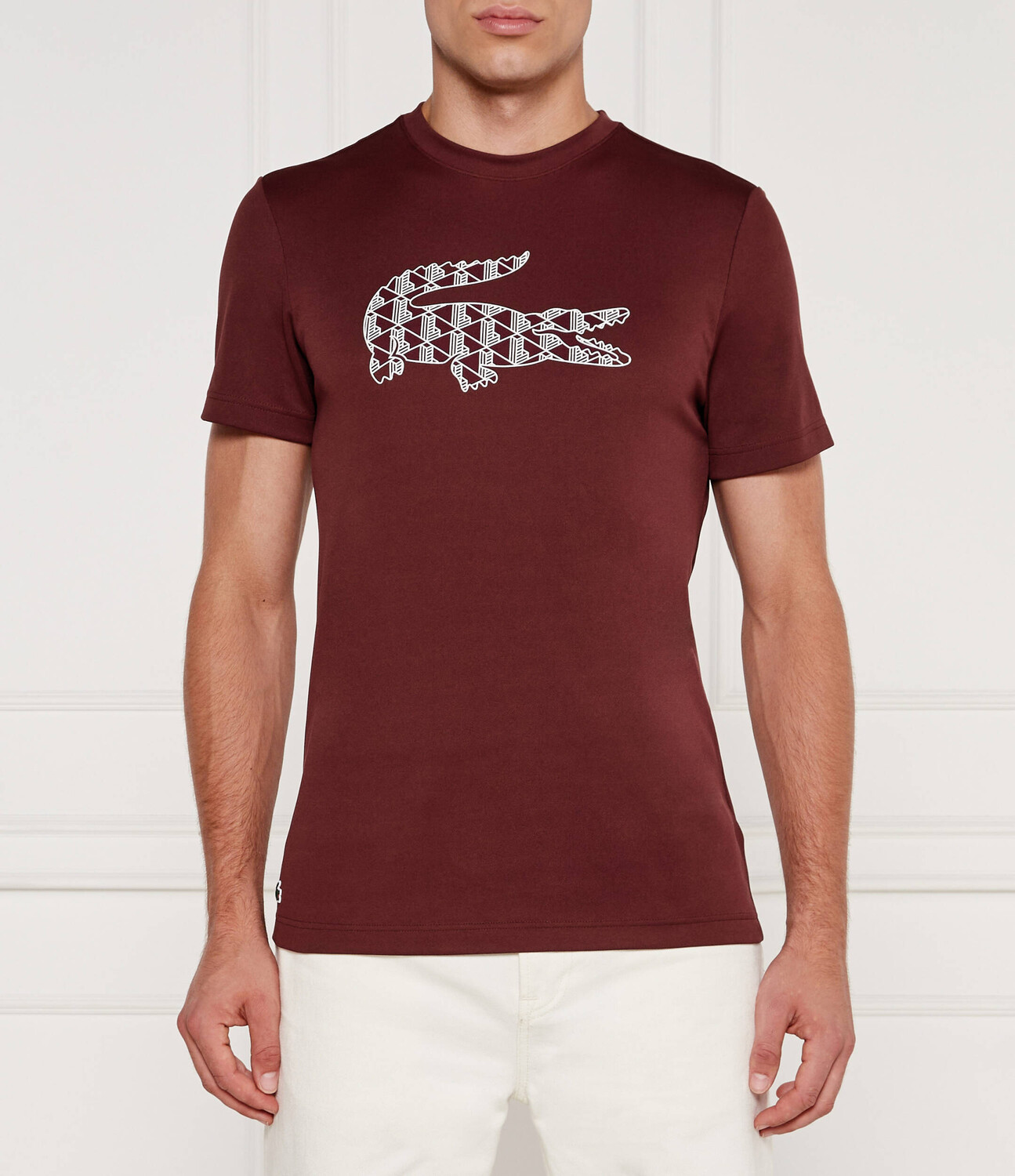 

Футболка Lacoste Regular Fit, бордо