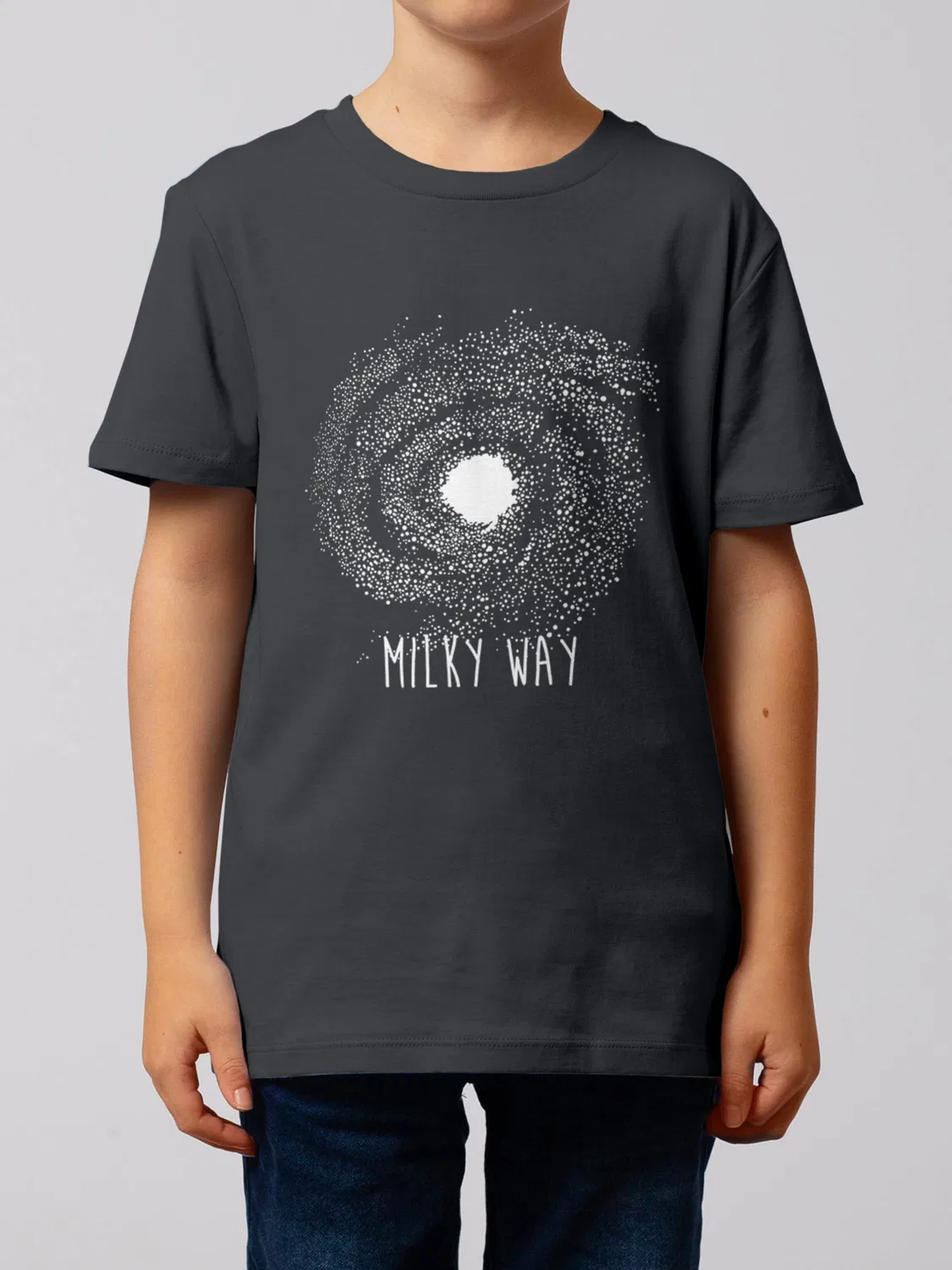 Футболка 'Milky way' Watabout.Kids, Anthracite — фото 2